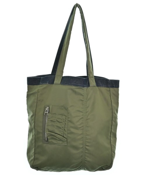sacai（サカイ）トートバッグ カーキ サイズ:- メンズ/2200684252094