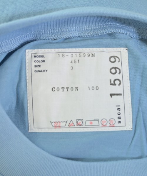 sacai（サカイ）Tシャツ・カットソー 青 サイズ:3(L位) メンズ/2200683440096