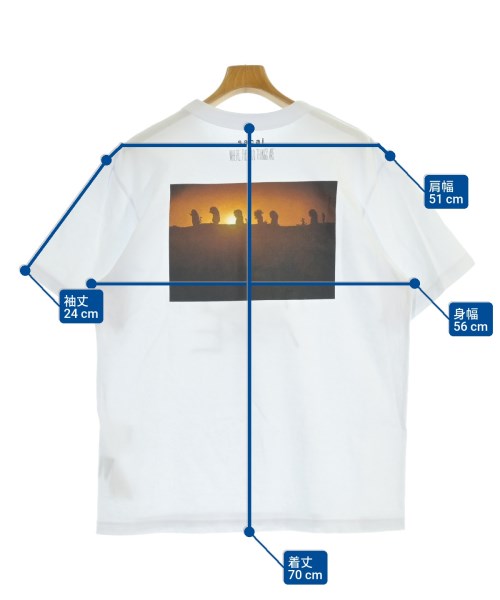 sacai（サカイ）Tシャツ・カットソー 白 サイズ:4(XL位) メンズ/2200684825045