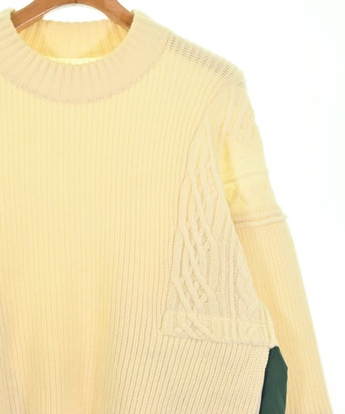 sacai（サカイ）ニット・セーター 白 サイズ:3(L位) メンズ/2200674479012