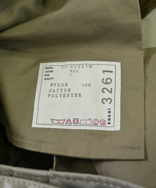 sacai（サカイ）ショートパンツ グレー サイズ:1(S位) メンズ/2200684911021