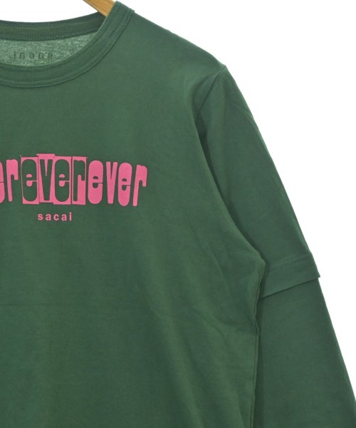 sacai（サカイ）Tシャツ・カットソー 緑 サイズ:2(M位) メンズ/2200672788048
