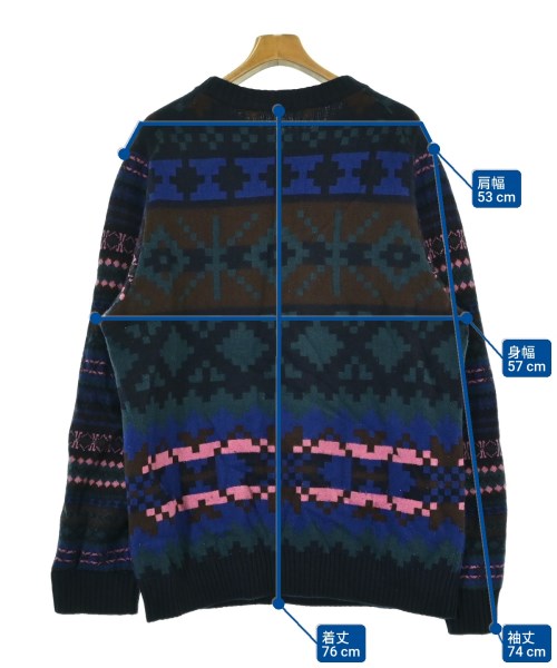 sacai（サカイ）ニット・セーター その他（柄物・カラフル） サイズ:4(XL位) メンズ/2200685213551