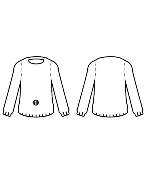 sacai（サカイ）ニット・セーター 紺 サイズ:4(XL位) メンズ/2200685213568