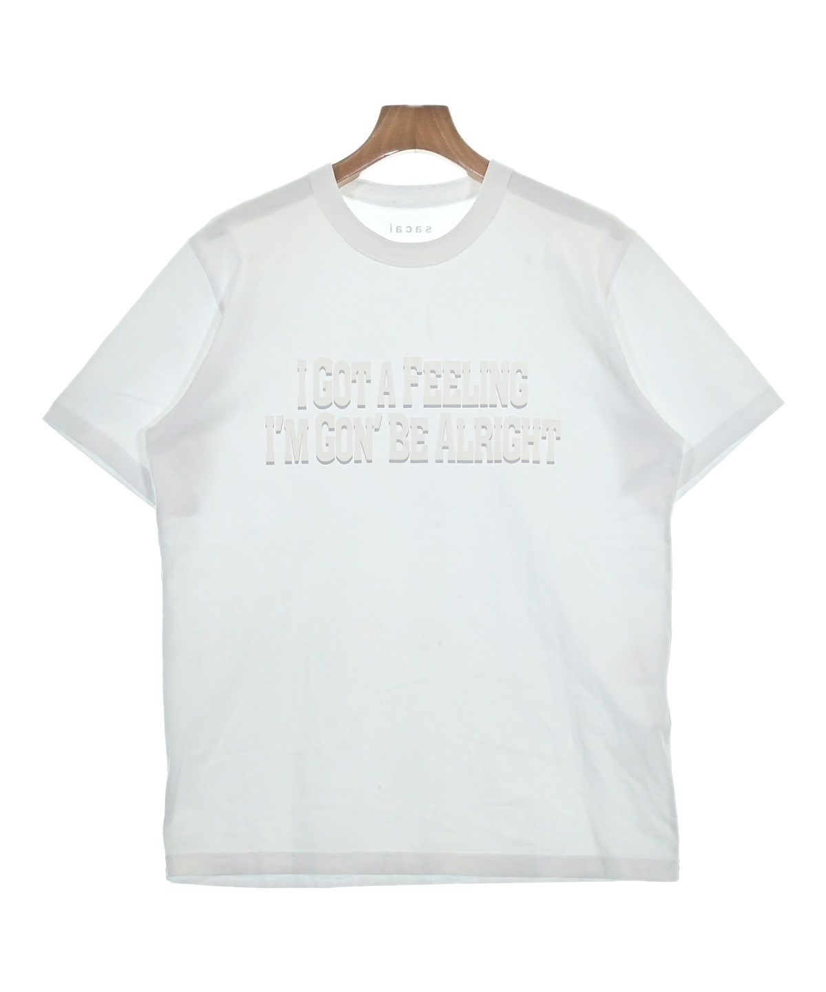 sacai（サカイ）Tシャツ・カットソー 白 サイズ:3(L位) メンズ