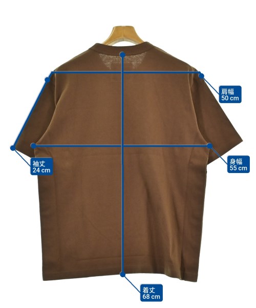 sacai（サカイ）Tシャツ・カットソー 茶 サイズ:2(M位) メンズ/2200685766040