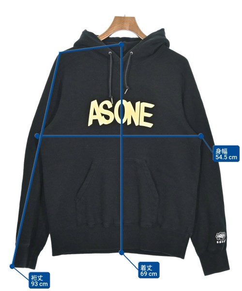 sacai（サカイ）パーカー 黒 サイズ:3(L位) メンズ/2200685847015