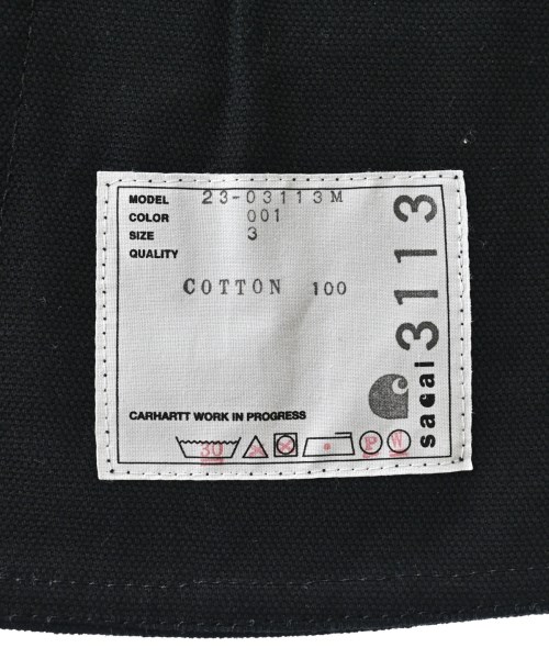 sacai（サカイ）小物類（その他） 黒 サイズ:3 メンズ/2200686115021
