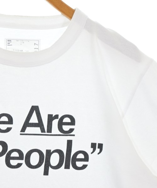 sacai（サカイ）Tシャツ・カットソー 白 サイズ:3(L位) メンズ/2200685871386