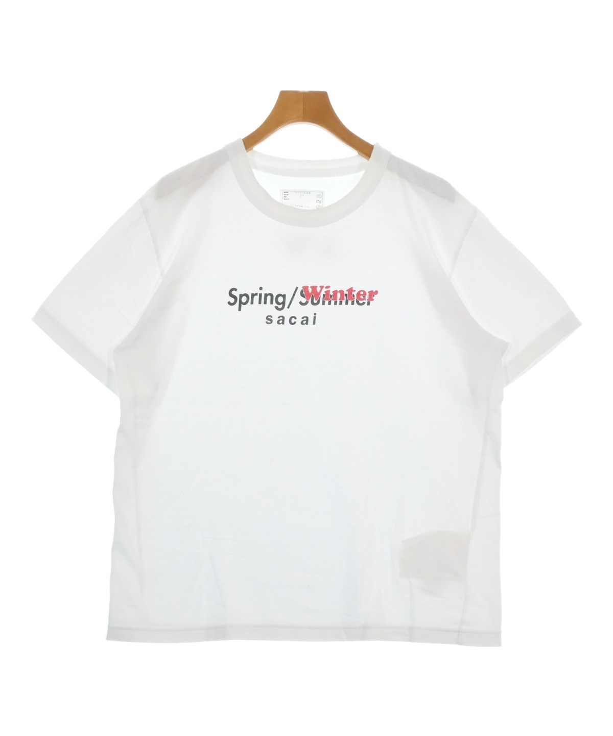 sacai（サカイ）Tシャツ・カットソー 白 サイズ:3(L位) メンズ