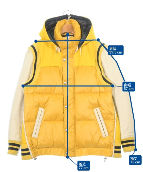 sacai（サカイ）ブルゾン 黄 サイズ:3(L位) メンズ/2200685203019