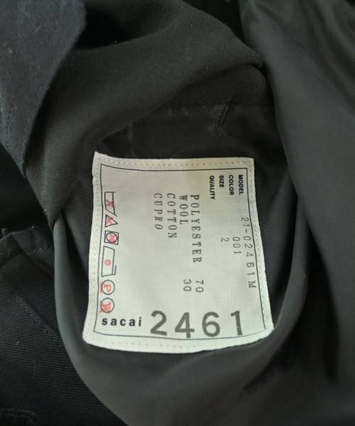 sacai（サカイ）その他 黒 サイズ:2(M位) メンズ/2200686817055