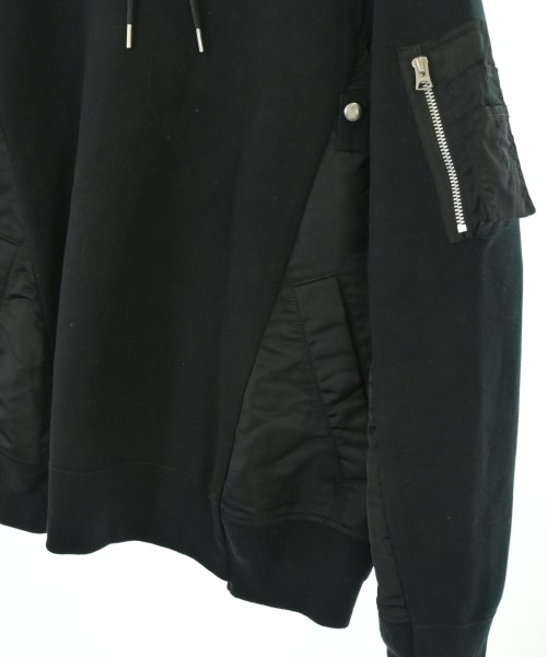 sacai（サカイ）パーカー 黒 サイズ:4(XL位) メンズ/2200677868325