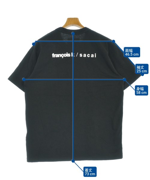 sacai（サカイ）Tシャツ・カットソー 黒 サイズ:S メンズ/2200677868493