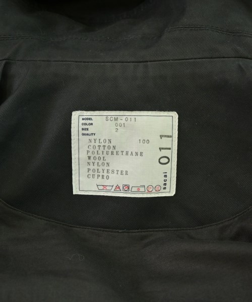 sacai（サカイ）ミリタリーブルゾン 黒 サイズ:2(M位) メンズ/2200687485017