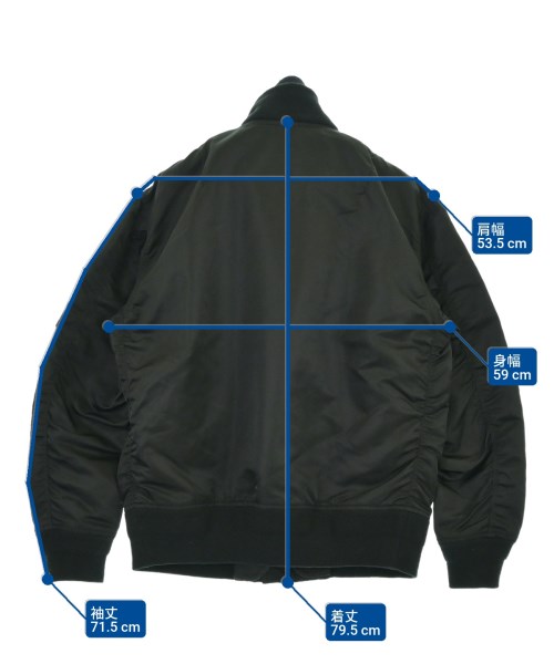 sacai（サカイ）ミリタリーブルゾン 黒 サイズ:2(M位) メンズ/2200687485017