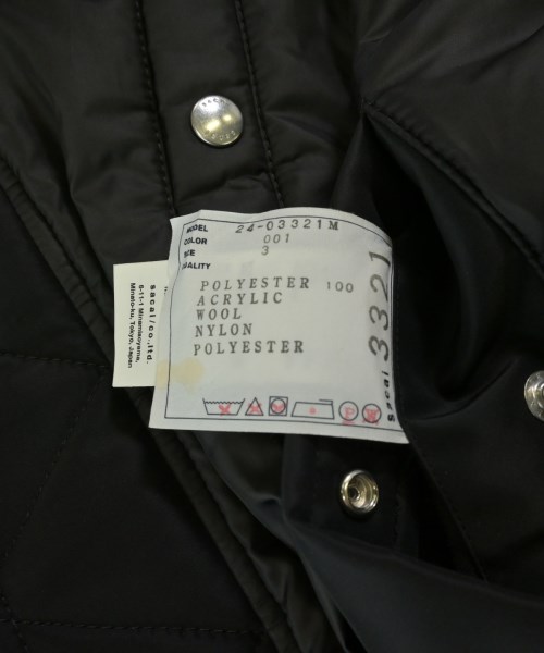 sacai（サカイ）ミリタリーブルゾン 黒 サイズ:3(L位) メンズ/2200687788019