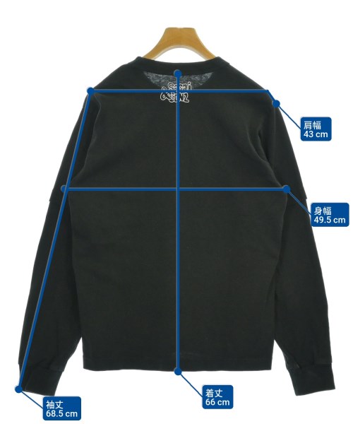 sacai（サカイ）Tシャツ・カットソー 黒 サイズ:1(S位) メンズ/2200682281058