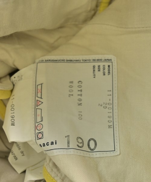 sacai（サカイ）その他 ベージュ サイズ:2(M位) メンズ/2200688172039