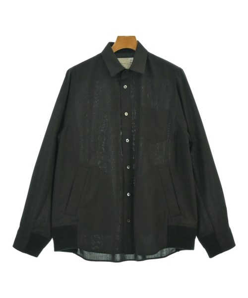 sacai(サカイ)カジュアルシャツ 黒 サイズ:1(S位)/2200689988035