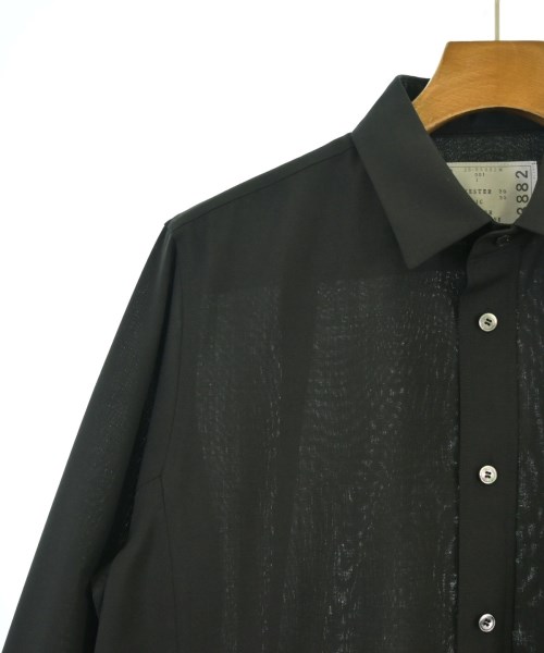 sacai（サカイ）カジュアルシャツ 黒 サイズ:1(S位) メンズ/2200689988035
