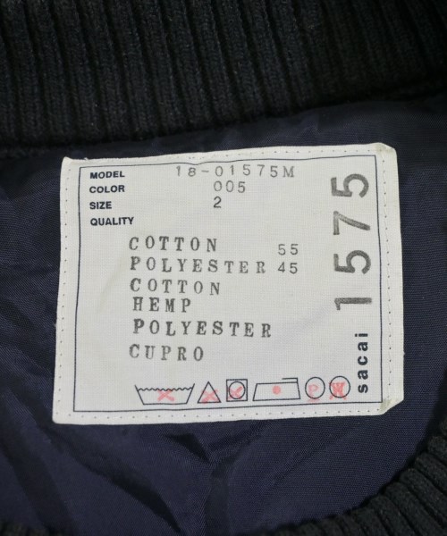 sacai（サカイ）ニット・セーター 紺 サイズ:2(M位) メンズ/2200690168174