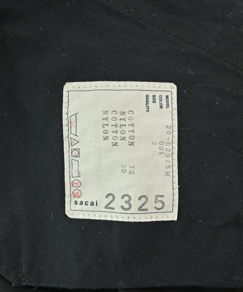 sacai（サカイ）その他 黒 サイズ:M メンズ/2200690527063