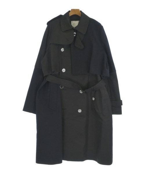 sacai(サカイ)トレンチコート 黒 サイズ:3(L位)/2200690865011