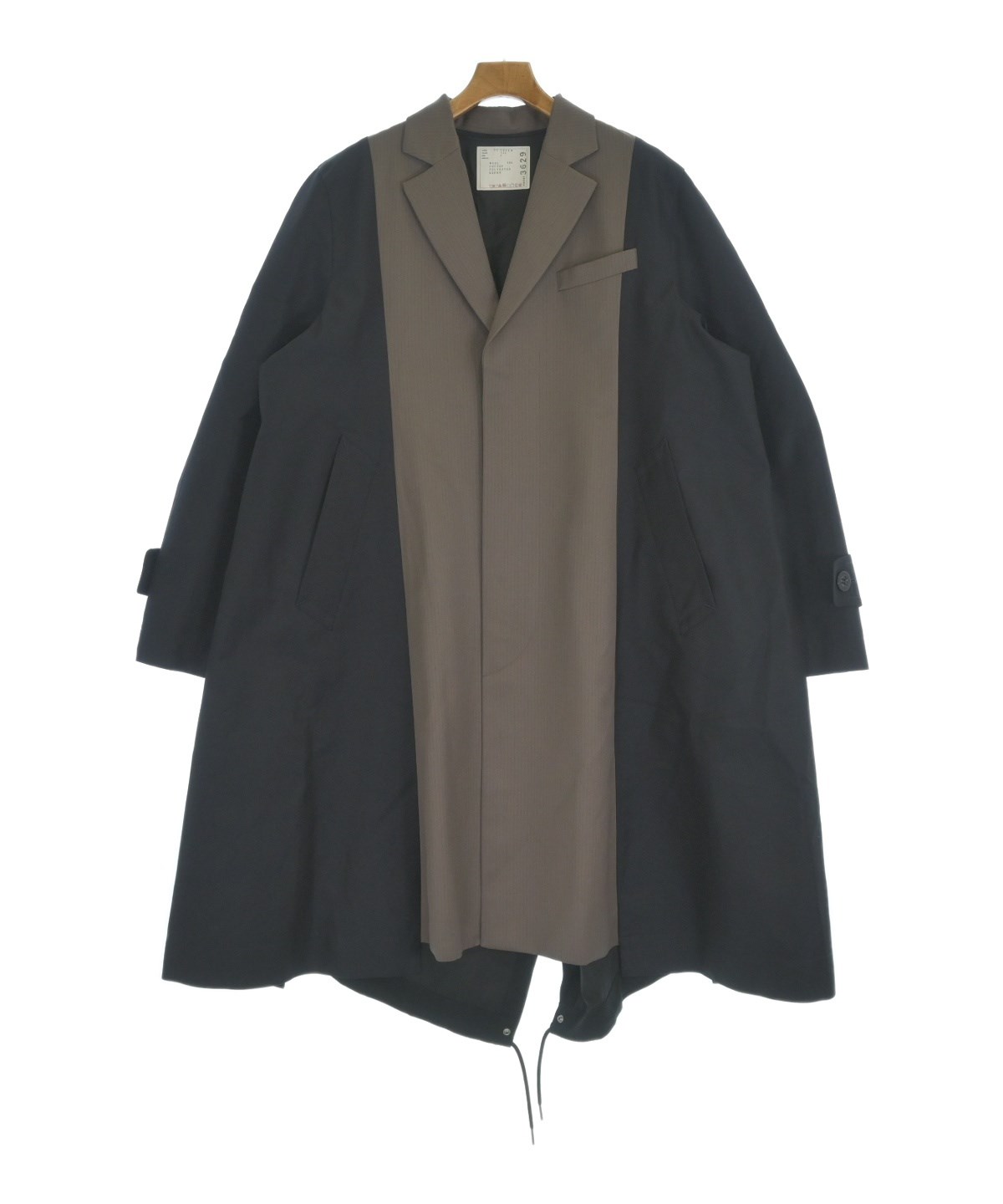 sacai（サカイ）チェスターコート 紺 サイズ:2(M位) メンズ