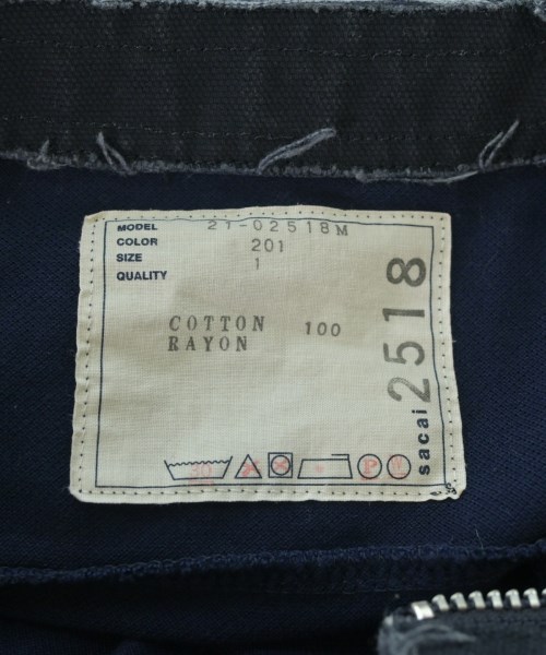 sacai（サカイ）Tシャツ・カットソー 紺 サイズ:1(S位) メンズ/2200691023052