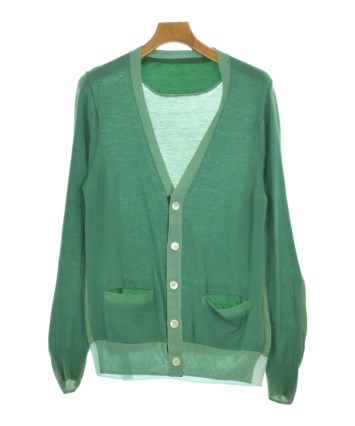 sacai サカイ カーディガン S カーキ 【古着】【中古】【送料無料】 sacai（サカイ）カーディガン 緑 サイズ:2(M位) メンズ/2200691081120