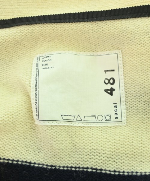 sacai（サカイ）カーディガン 白 サイズ:-(M位) メンズ/2200691416380