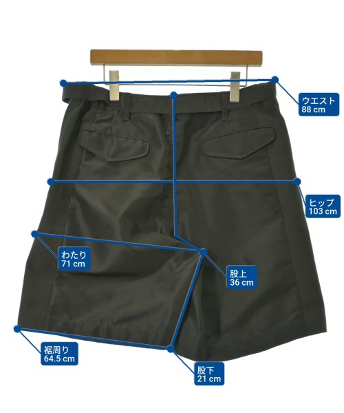sacai（サカイ）ショートパンツ カーキ サイズ:2(M位) メンズ/2200692132043