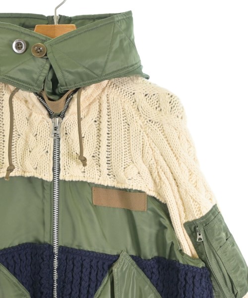 sacai（サカイ）ニット・セーター カーキ サイズ:2(M位) メンズ/2200692143063