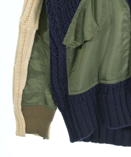 sacai（サカイ）ニット・セーター カーキ サイズ:2(M位) メンズ/2200692143063