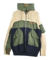 sacai（サカイ）ニット・セーター カーキ サイズ:2(M位) メンズ/2200692143063