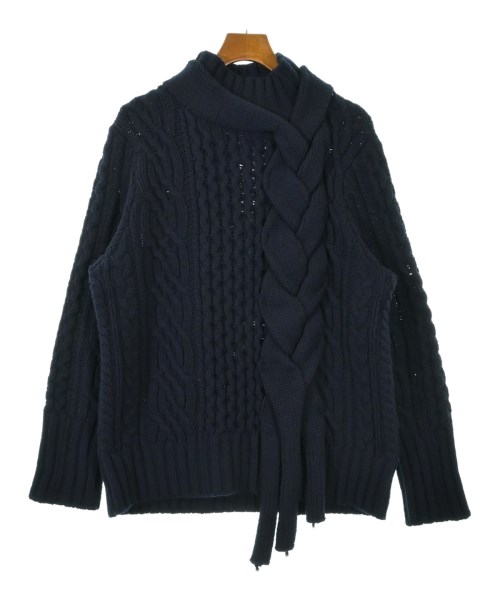 sacai(サカイ)ニット・セーター 紺 サイズ:1(S位)/2200692414064