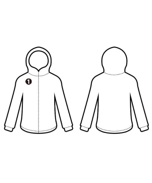 one gravity（ワン　グラビティー）パーカー 黒 サイズ:M メンズ/2200645747010