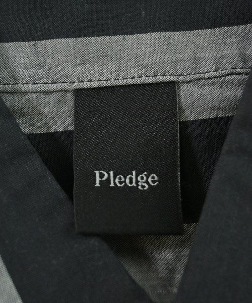 PLEDGE（プレッジ）カジュアルシャツ グレー サイズ:46(M位) メンズ/2200671333775