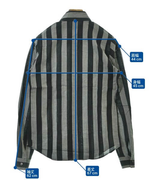 PLEDGE（プレッジ）カジュアルシャツ グレー サイズ:46(M位) メンズ/2200671333775