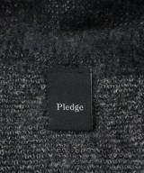 PLEDGE（プレッジ）カーディガン 黒 サイズ:46(M位) メンズ/2200671333799