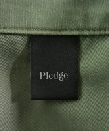 PLEDGE（プレッジ）カジュアルシャツ カーキ サイズ:46(M位) メンズ/2200711082076