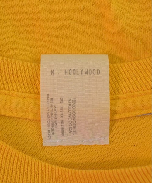 N.HOOLYWOOD（エヌハリウッド）Tシャツ・カットソー オレンジ サイズ:-(XS位) メンズ/2200460447034