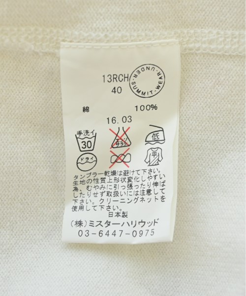N.HOOLYWOOD（エヌハリウッド）Tシャツ・カットソー 白 サイズ:40(L位) メンズ/2200513846159