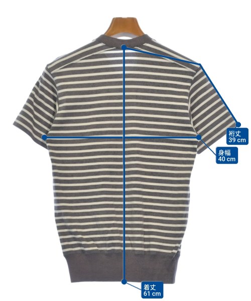 N.HOOLYWOOD（エヌハリウッド）Tシャツ・カットソー グレー サイズ:36(S位) メンズ/2200483631083