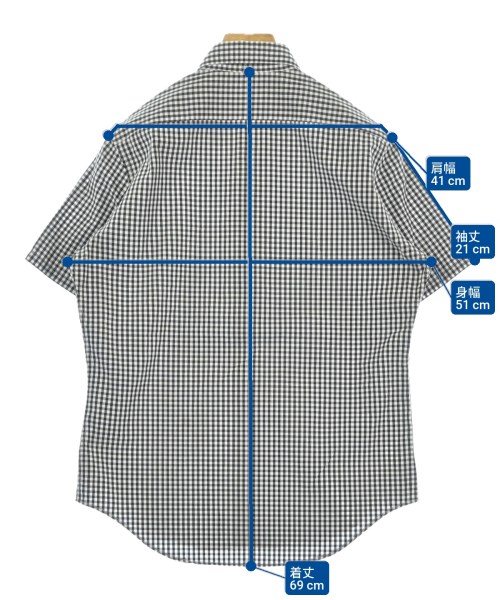 N.HOOLYWOOD（エヌハリウッド）カジュアルシャツ 白 サイズ:36(S位) メンズ/2200491930031