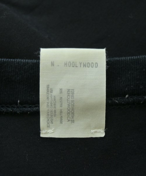 N.HOOLYWOOD（エヌハリウッド）Tシャツ・カットソー 黒 サイズ:38(M位) メンズ/2200557926022