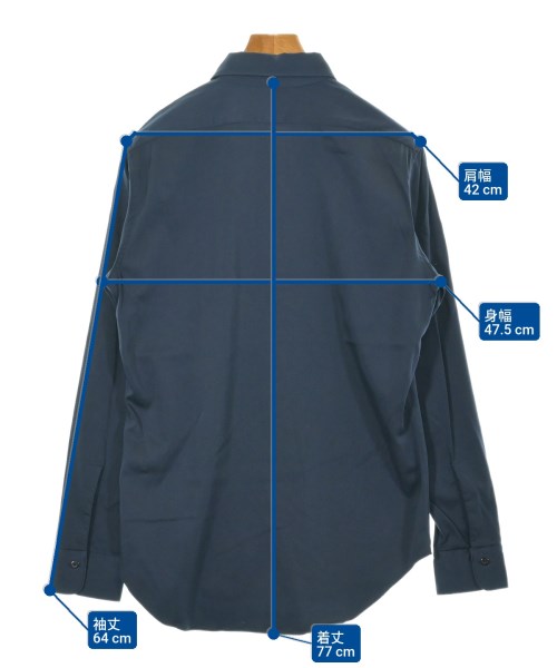 N.HOOLYWOOD（エヌハリウッド）カジュアルシャツ 紺 サイズ:38(M位) メンズ/2200525046943