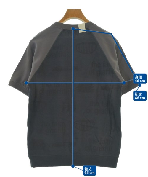 N.HOOLYWOOD（エヌハリウッド）Tシャツ・カットソー グレー サイズ:36(S位) メンズ/2200560410457