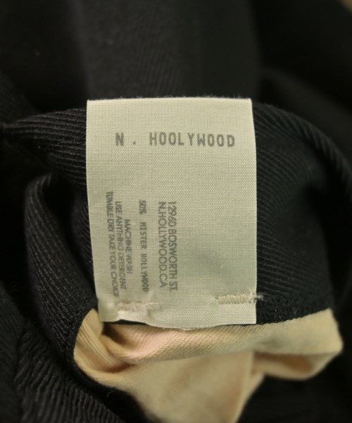 N.HOOLYWOOD（エヌハリウッド）スラックス 黒 サイズ:38(M位) メンズ/2200635565068